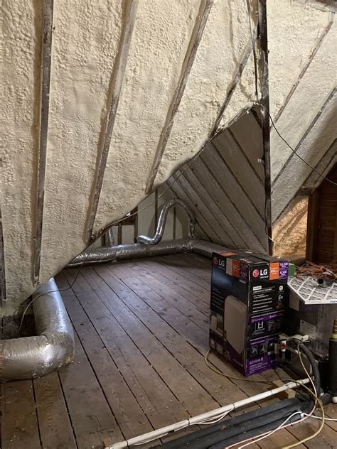 Residential roof and attic insulation project