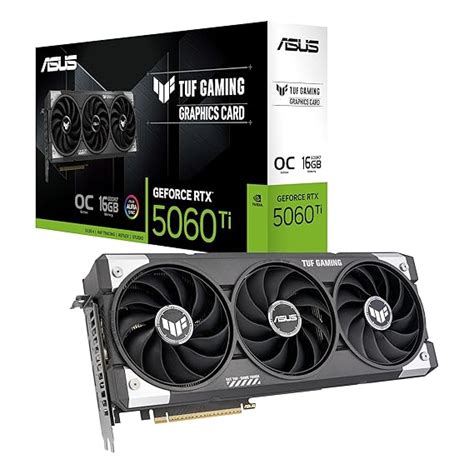 Amazon.in: Buy ASUS TUF Gaming GeForce RTX 5060 Ti 16GB GDDR7 OC ...