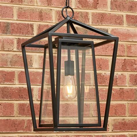 Modern Obelisk Outdoor Pendant - Large | Outdoor hanging lights, Modern ...