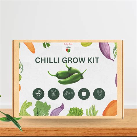 Buy Seeds Online: Chilli Seeds Kit For Home Gardening | Gardengram
