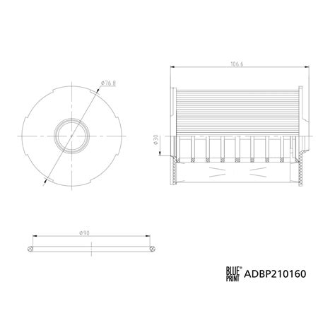 Blue Print | ADBP210160 | Oil Filter with seal ring | bilstein group ...