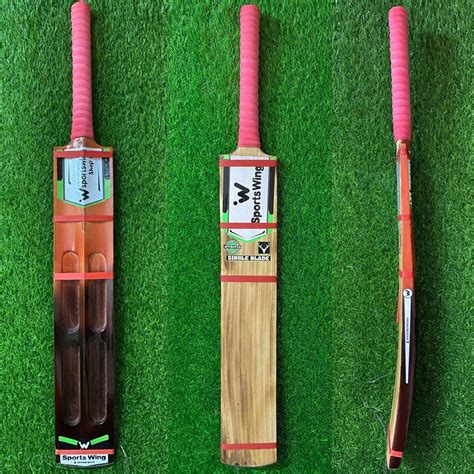 Sports Wing, Single Blade - Four Scoop - Soft Premium Tennis Bat (Brow ...
