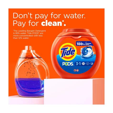 Buy Tide PODs Laundry Detergent, 31 Count, Original Scent, 3-in-1 Stain ...