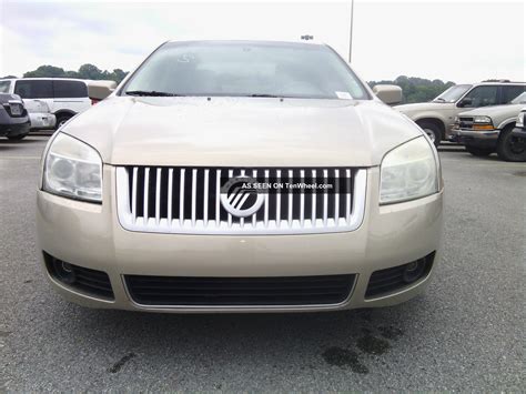 2007 Mercury Milan Premier Sedan 4 - Door 3. 0l