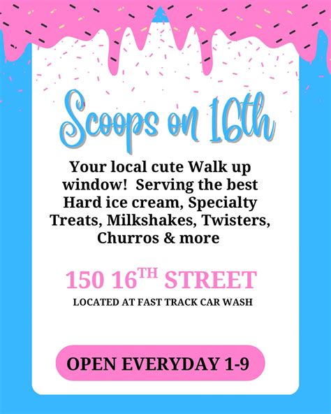 Scoops on 16th (@scoopson16th) • Instagram photos and videos