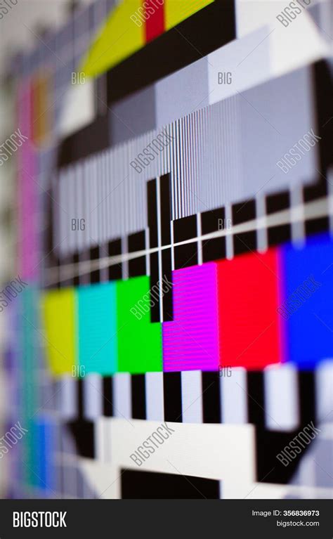 Test Pattern Screen 的图像结果