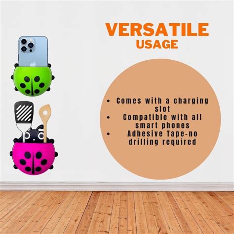 Charming Ladybug Wall Organizer – Fun & Functional Storage Solution fo ...