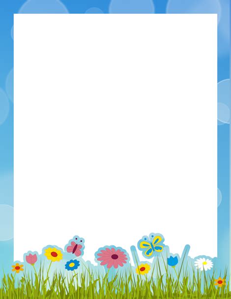 springtime borders clipart 8 free Cliparts | Download images on ...
