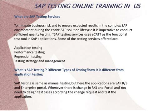 SAP Testing Training 的图像结果