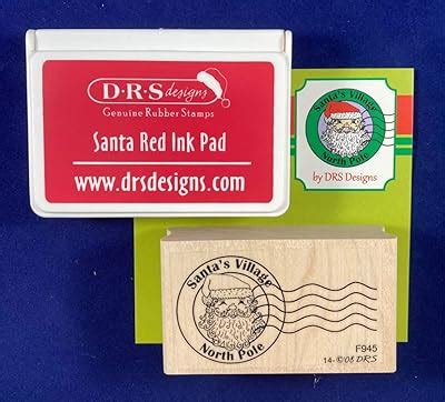 DRS Designs Rubber Stamps North Pole Postmark Rubber Stamp Set by DRS ...