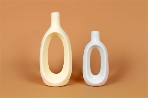 Buy Zara Decor Center | Kiko Vase | 9 & 6 Inchi | Flower vase for Home ...