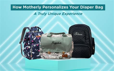 How Motherly Personalizes Your Diaper Bag – A Truly Unique Experience ...