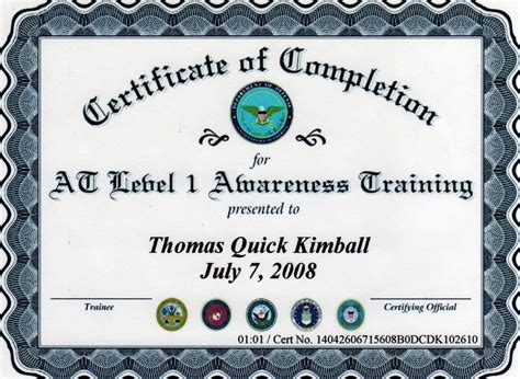 anti-terrorism level 1 : Allison's blog