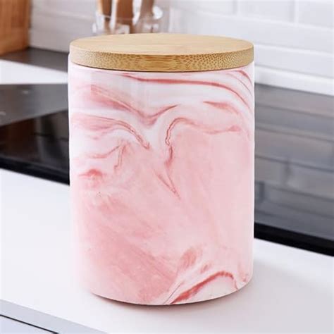 Chumbak Ceramic Storage Jars (Ivory), Pack of 1 : Amazon.in: Home & Kitchen