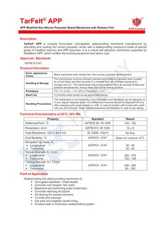 STP Waterproofing & Bituminous Products - Anti Corrosive Pipe ...