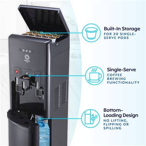 Primo Black Water cooler 601258-C - Simolary