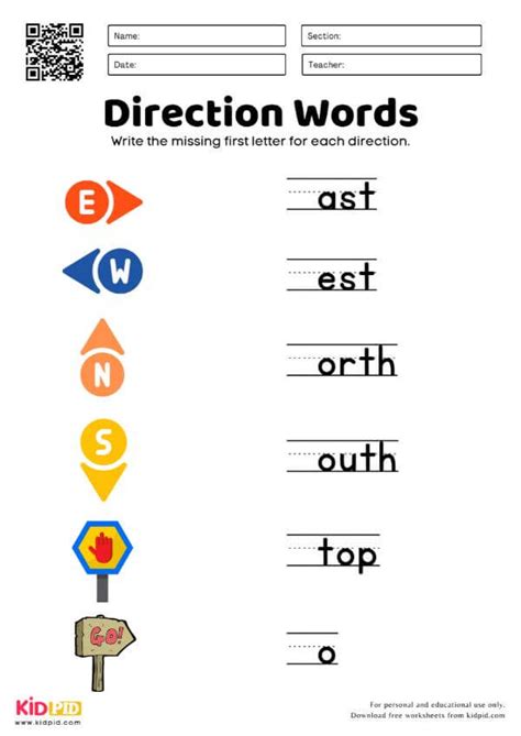 Turn Left Worksheet 的图像结果