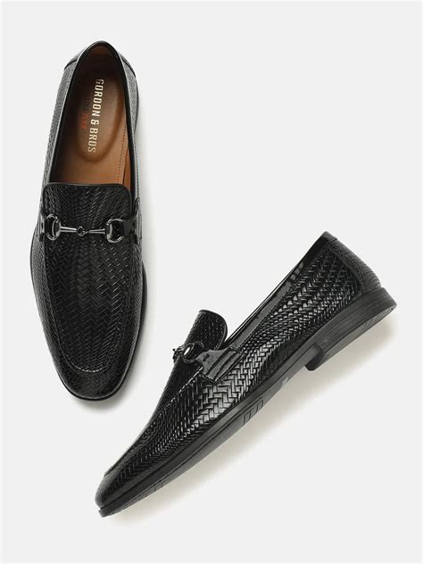 Men's Black Leather Shoes | Comfort Fit | Elegant Formal Style