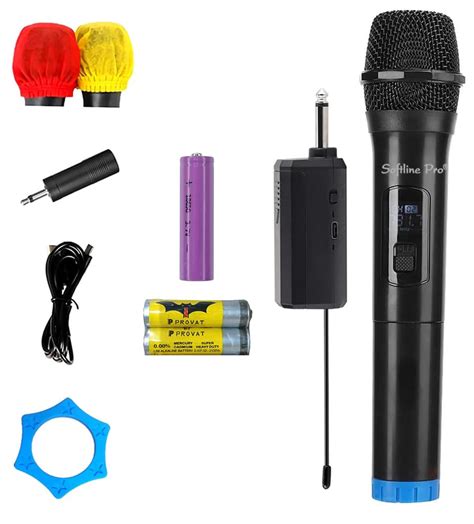 Softline Pro SP SHWL MIC UHF Single Wireless Dynamic Microphone with ...