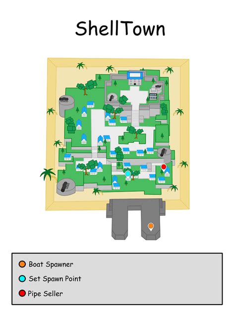 Image result for Map of Shell Island