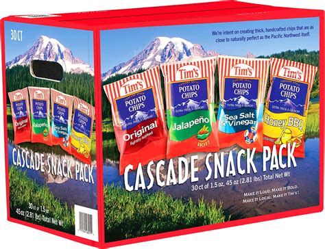 Amazon.com: Tim's Cascade Day Pack, 18 Single-Serve Bags (1 oz Each ...
