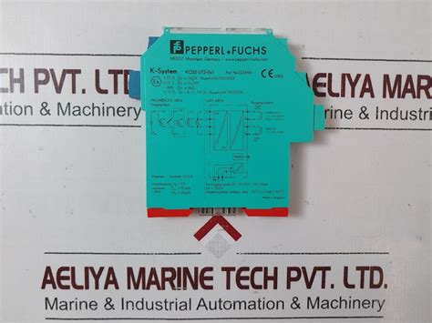 Pepperl+Fuchs Kcd2-ut2-ex1 Safety Barrier – Aeliya Marine Tech®
