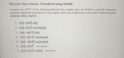 Image result for Dtft MATLAB