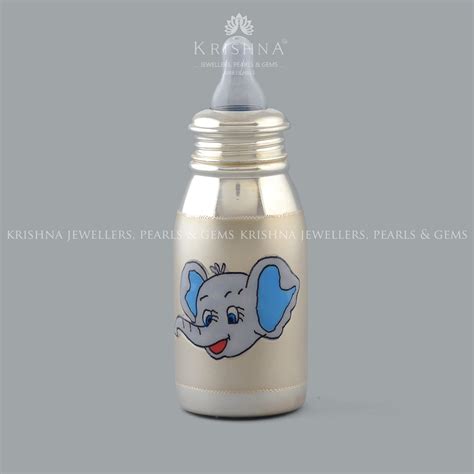 Silver Feeding Bottle for Baby – Krishna Jewellers