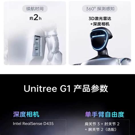 宇树机器人Unitree G1：全新人形智能体AI化身，开源款引领未来机器人革命-装配机器人-淘宝百科网