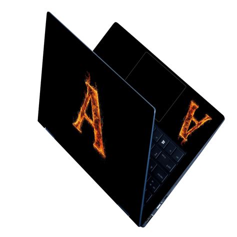 Shop A Letter Fire Laptop Skin | Buy Online Now – SkinsLegend