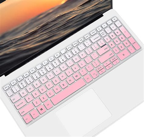 Leze - Ultra Thin Keyboard Cover Compatible with 15.6" Dell Inspiron 15 ...