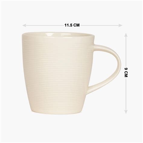 Buy Nice And Easy Solid Mugs - Earthenware Mug - 11.5 cm L x 9 cm H ...