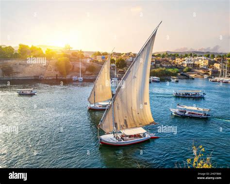 sailboat, nile river, aswan, sailboats, sailing, sailing boat, sailing ...