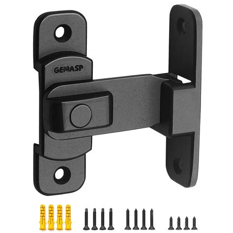 Sliding Barn Door Lock, Stainless Steel Corner Lock for Locking Sliding ...