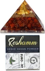 RESHAMM LIFE CARE Reshamm Natural Rudraksha Pyramid With Lord Lakshmi ...
