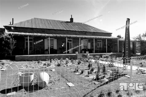 House in black and white Karoo, Stock Photo, Picture And Royalty Free ...