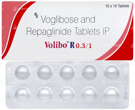 Volibo R 1/0.3 MG | Order Volibo R 1/0.3 MG Tablet Online at Truemeds