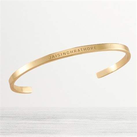 Personalised Name Bracelet - Classic Bracelet by Etchcraft Emporium