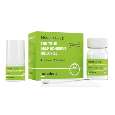 WIZDENT Secure Core Z | True Self Adhesive Bulk Fill – amplemeds