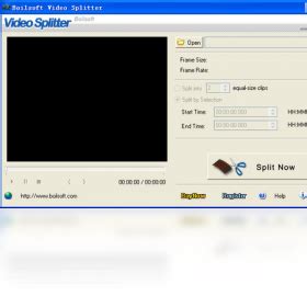 Boilsoft Video Splitter - скачать бесплатно Boilsoft Video Splitter 7.02.2