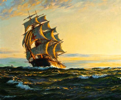 Montague Dawson (1895-1973) was a British painter who was renowned as a maritime artist. His ...