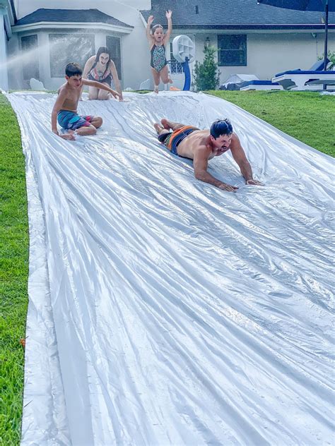 Super simple diy slip and slide – Artofit
