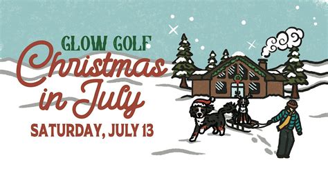 July Glow Golf (Christmas In July!), Squirrel Hollow Golf Course ...