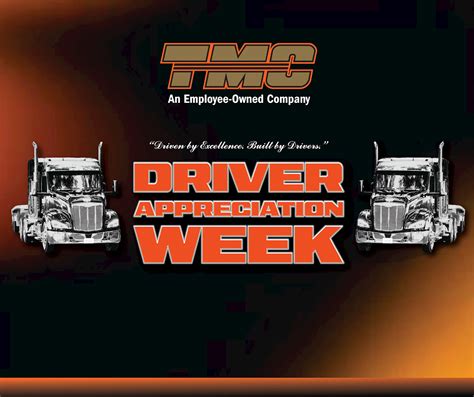 Driver Appreciation Week 2025 | TMC Transportation