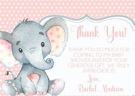 Free Printable Baby Shower Thank You Card Templates Canva, 49% OFF