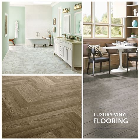 Luxury Vinyl Flooring | Stone & Wood Looks | LVT | LVP | Herringbone ...