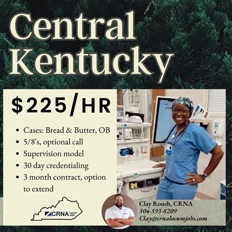 #crnalocumjobs #travelcrna #locumlife #kentucky #healthcare | CRNA ...