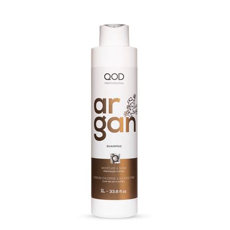 QOD Argan Shampoo 300ml Hydrating and Smoothing Hair Care – Indicrest.com