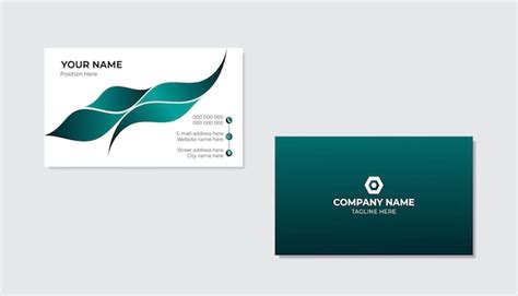 Modern Business Card Design 的图像结果