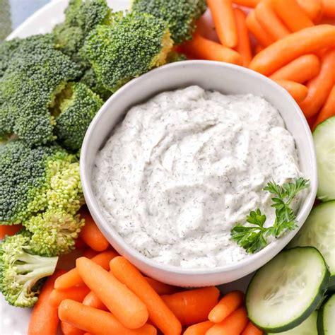 Dill Veggie Dip Recipe | Lil' Luna